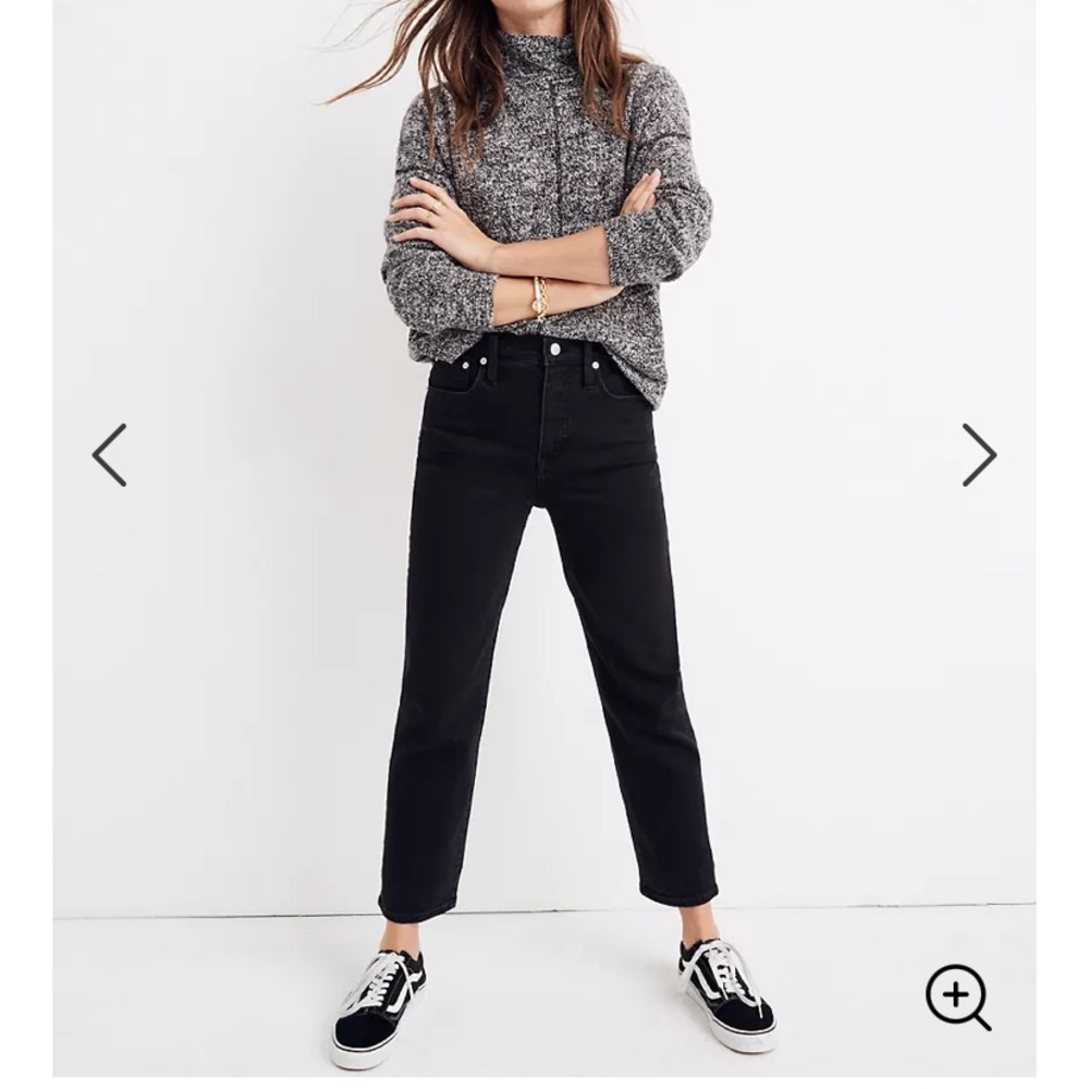 Madewell Classic Straight Jeans in Lunar Wash